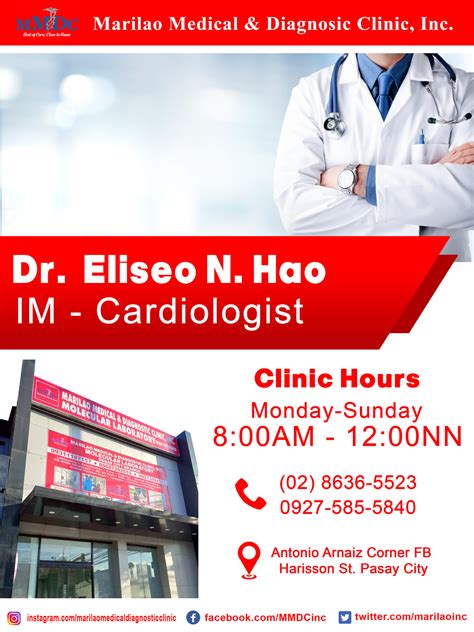 Marilao Medical & Diagnostic Clinic Inc .